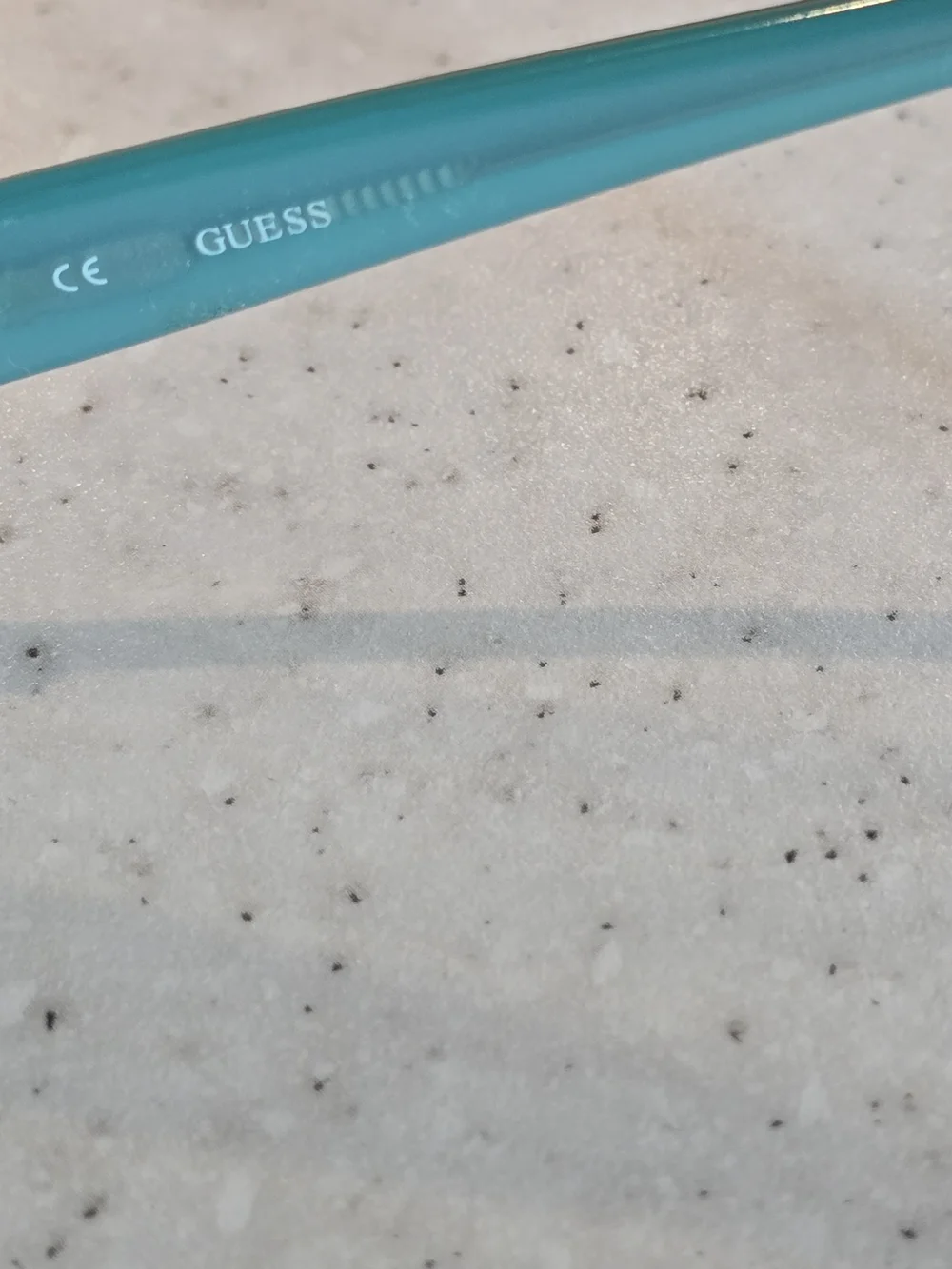Guess GU 9048 BRN Eyeglass Frames Brown Turquoise Blue 46-16-135 Rectangle